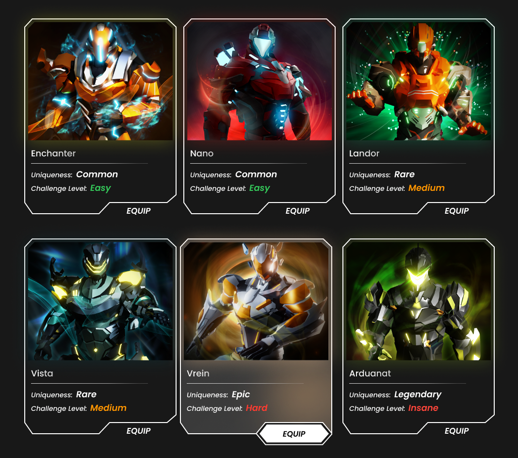 ev.io skin selection season 1